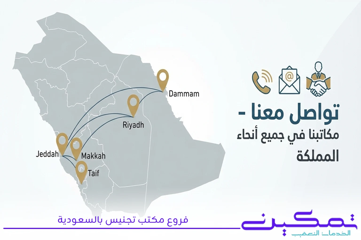 فروع مكتب تجنيس بالسعودية