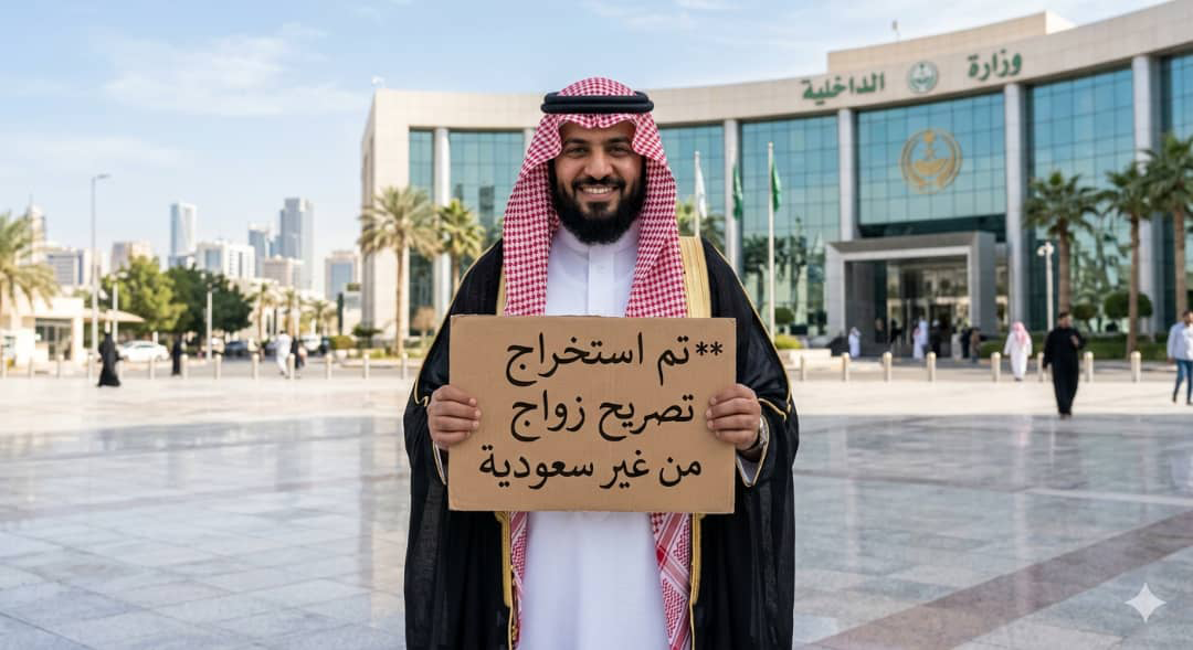 تصريح زواج من اجنبية